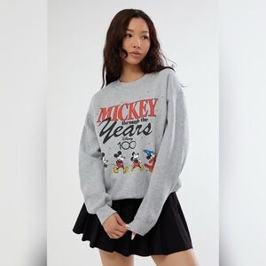 Junk Food - Mickey Through the Years Flea Market Fleece Sweatshirt - S